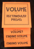 Volume of Rectangular Prisms 5th Grade Math Foldable