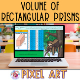 Volume of Rectangular Prisms 5th Grade Math Pixel Art Digi