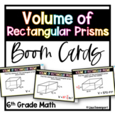 Volume of Rectangular Prisms - 6th Grade Math Boom Cards