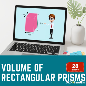 Preview of Volume of Rectangular Prisms Digital Lesson and Activities
