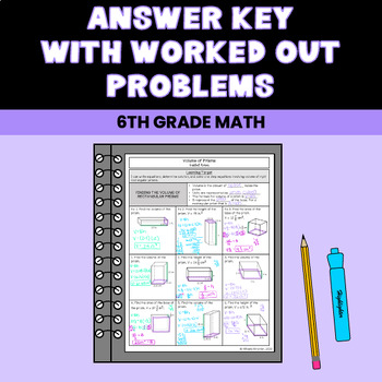 lesson 6 homework practice volume of prisms answer key