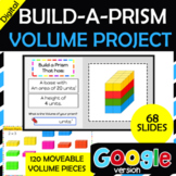 Volume of Rectangular Prisms Hands on Project for Google Slides