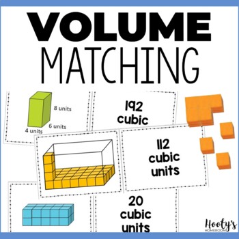 Preview of Finding Volume of Rectangular Prisms Game - Measuring Volume Practice Activity