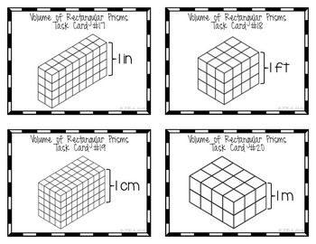 rectangular prism volume cubes