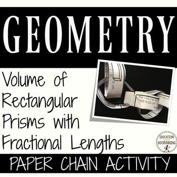Preview of Volume Fractional Edges Activity Paper Chain