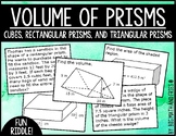 Volume of Rectangular and Triangular Prisms Activity (7.9A)