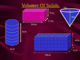 Volume of Solids