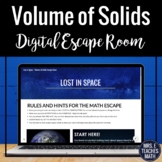 Volume of Solids Digital Escape Room Activity