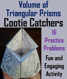Volume of Triangular Prisms Activity (Geometry Unit: Cooti