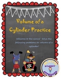 Volume of a Cylinder Practice Problems/Engaging Questions