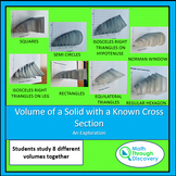 Volumes of Solids with Known Cross Sections - An Explorati