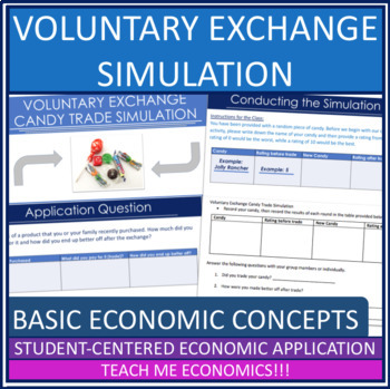 Preview of Voluntary Exchange Activity Economics Trade and Specialization Simulation