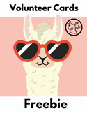 Volunteer Appreciation Llama-zing Cards / English & Spanish
