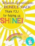 Volunteer Appreciation BUNDLE {Thank you for helping us shine!}