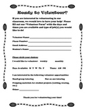 Volunteer Form