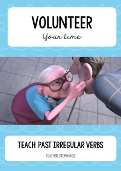 Preview of Volunteer your time: teach irregular verbs