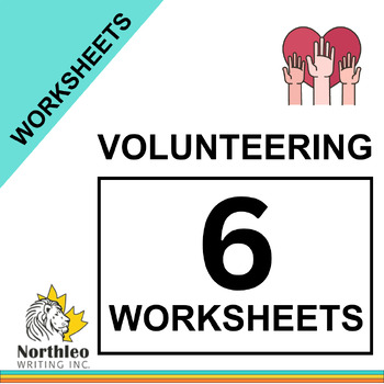 Preview of Volunteering Worksheets and Lesson Plan