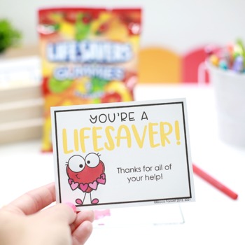 Volunteers are Sweet! {candy themed volunteer thank you notes} | TpT