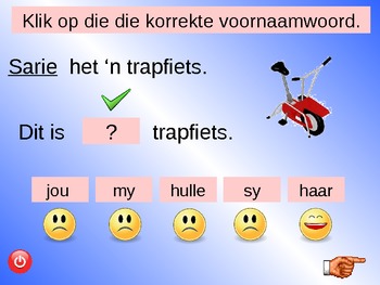 voornaamwoorde afrikaans by helen de waal teachers pay teachers