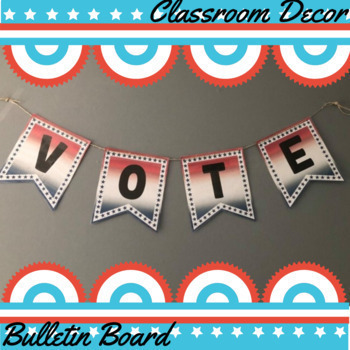 Preview of Vote Banner | School Elections | Class Elections | Presidential Election