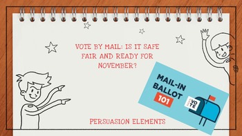 Preview of Vote By Mail-Modified Lesson