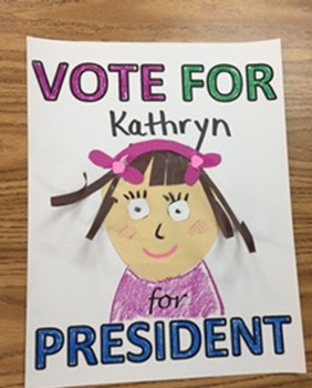 Vote for ___ for President by MrsChristina | Teachers Pay Teachers