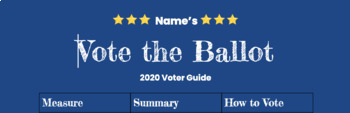 Preview of Voter Guide