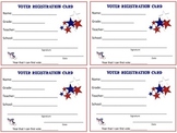 Voter Registration Cards for Students