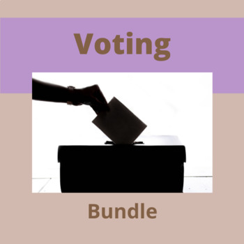 Preview of Voting Election Bundle History PowerPoint Activity 6th 7th 8th 9th 10th