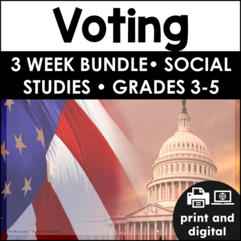 Preview of Voting | Government | Social Studies for Google Classroom™ BUNDLE