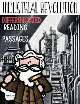 Preview of Industrial Revolution Leveled Text Reading Passages