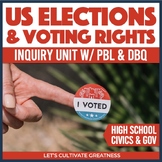 Voting Rights Election Day Political Parties Unit - Mock E