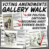 Voting Rights Political Cartoon Gallery Walk