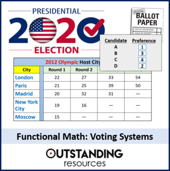 Preview of Voting Systems, Presidential Elections and General Elections