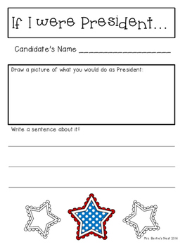 Voting and Election Activities BUNDLE for Pre-K - 1 by Kristin Bertie