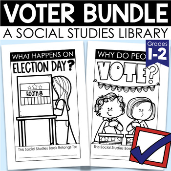 Preview of Voting and Election Day Texts - A Social Studies Library for 1st and 2nd Grades