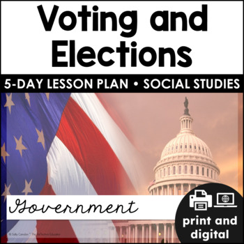 Preview of Voting and Elections | Government | Social Studies for Google Classroom™