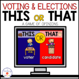 Voting and Elections This or That Game | Printable and Digital
