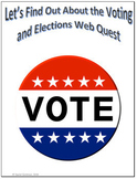 Voting and Elections Webquest for Google Apps - Internet Activity
