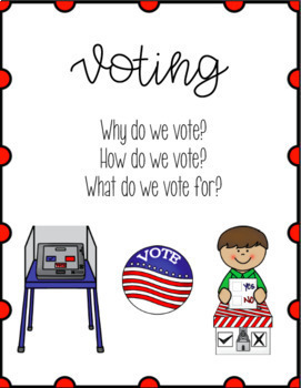 Preview of Voting with Kindergarten