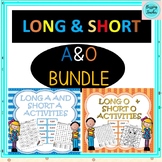 Long and Short A and O Vowel Activities and Worksheets