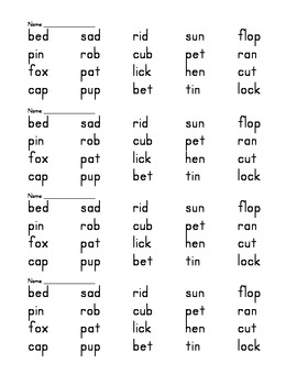 Vowel Assessment Pack by Elementary is OK | TPT