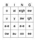 Vowel Bingo Cards 4x4- mixed up 8 pack!
