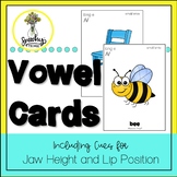 Vowel Cards - Speech Therapy Homework and Apraxia of Speec