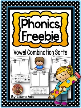 Preview of Vowel Combination Sorts Freebie (oo, ow & ea)