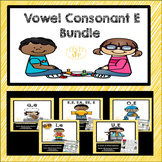 Vowel Consonant E Game and Word Sort Bundle