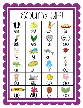 Preview of Vowel Digraph Chart