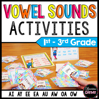 Vowel Digraphs Game updated by Differentiation Corner | TpT