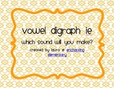 Vowel Digraph IE Sort