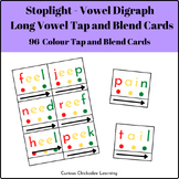 Vowel Digraph Long Vowel Tap and Blend Cards